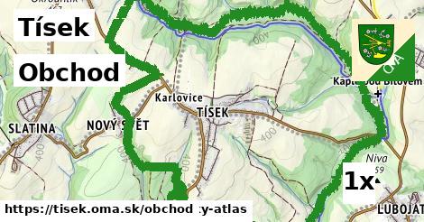 obchod v Tísek