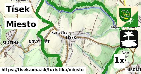 Miesto, Tísek