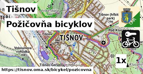požičovňa bicyklov v Tišnov