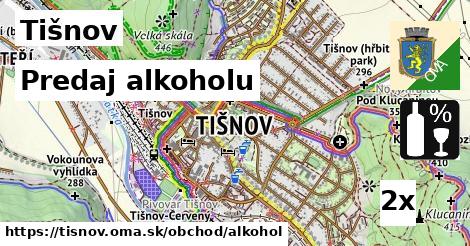 predaj alkoholu v Tišnov