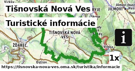 Turistické informácie, Tišnovská Nová Ves
