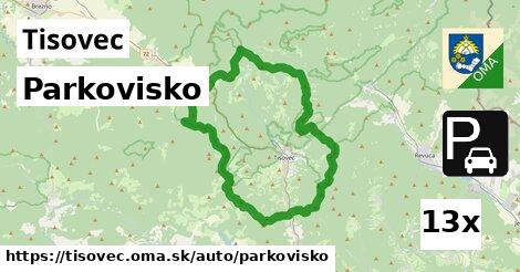 parkovisko v Tisovec