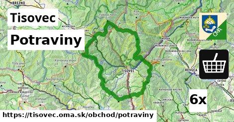 potraviny v Tisovec