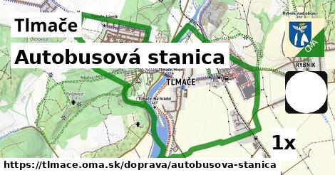 Autobusová stanica, Tlmače