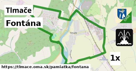 Fontána, Tlmače