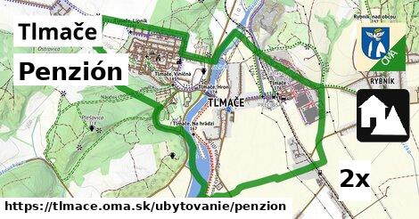 Penzión, Tlmače