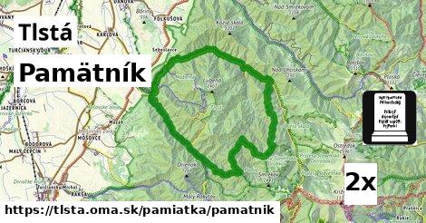 Pamätník, Tlstá