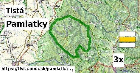 pamiatky v Tlstá