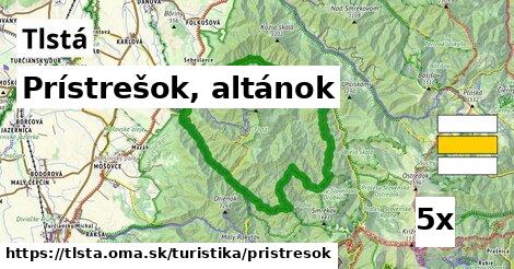 Prístrešok, altánok, Tlstá