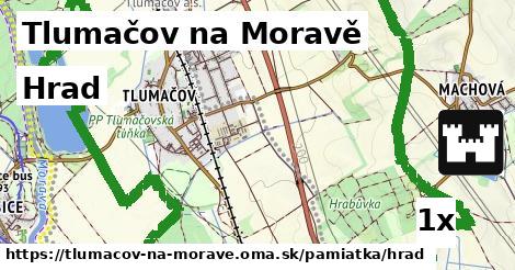 hrad v Tlumačov na Moravě