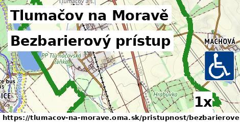 bezbarierový prístup v Tlumačov na Moravě