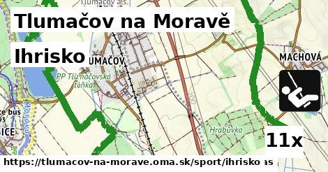 ihrisko v Tlumačov na Moravě