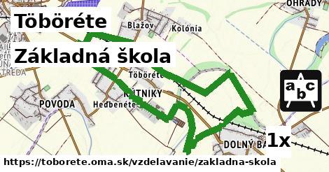 Základná škola, Töböréte