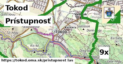 prístupnosť v Tokod