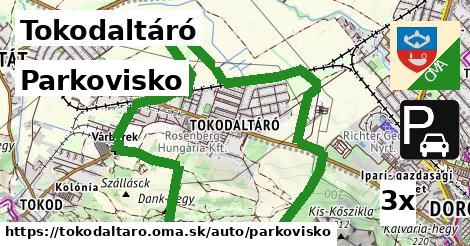 Parkovisko, Tokodaltáró