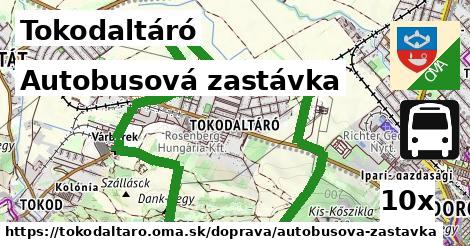 Autobusová zastávka, Tokodaltáró