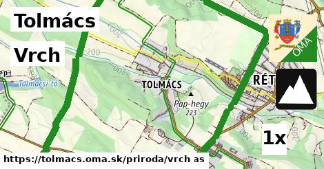 Vrch, Tolmács