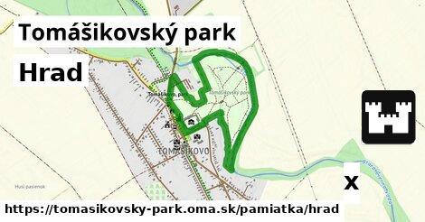 Hrad, Tomášikovský park