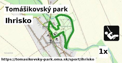 Ihrisko, Tomášikovský park