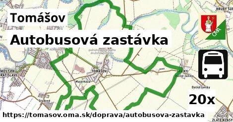 Autobusová zastávka, Tomášov