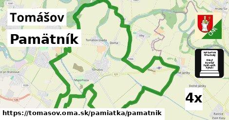 Pamätník, Tomášov