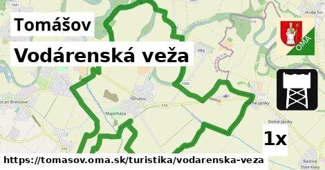 Vodárenská veža, Tomášov