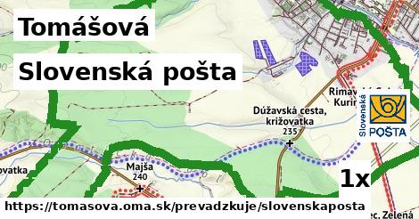 Slovenská pošta, Tomášová