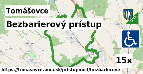 Bezbarierový prístup, Tomášovce