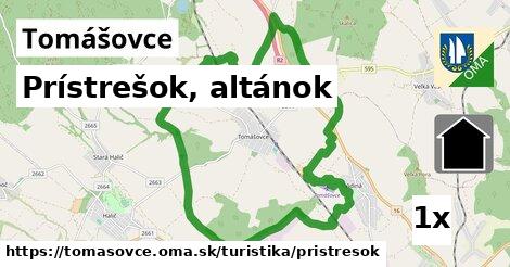 Prístrešok, altánok, Tomášovce