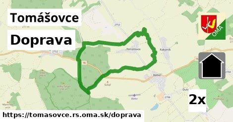 doprava v Tomášovce, okres RS