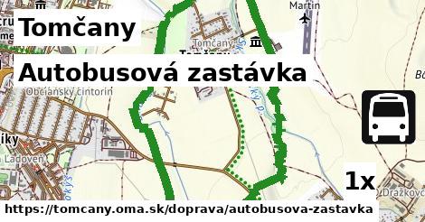 Autobusová zastávka, Tomčany