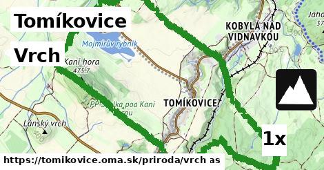 Vrch, Tomíkovice