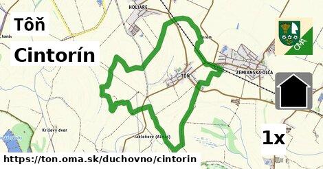 Cintorín, Tôň