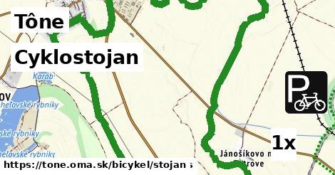 cyklostojan v Tône