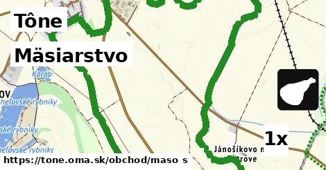 Mäsiarstvo, Tône