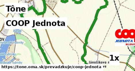 COOP Jednota, Tône