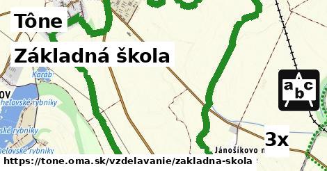 Základná škola, Tône