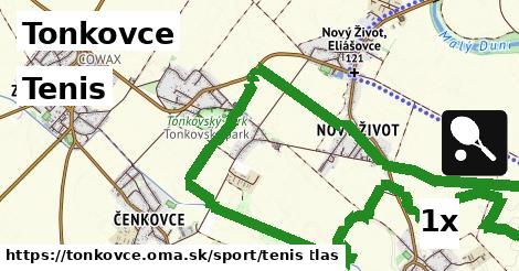 Tenis, Tonkovce