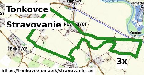 stravovanie v Tonkovce