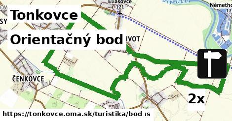 orientačný bod v Tonkovce
