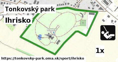 Ihrisko, Tonkovský park