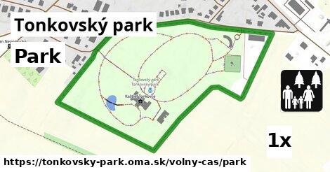 Park, Tonkovský park