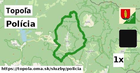 Polícia, Topoľa