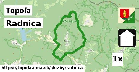 Radnica, Topoľa