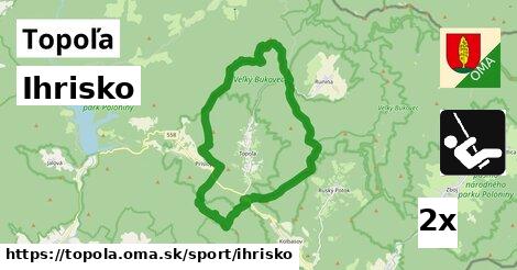 Ihrisko, Topoľa