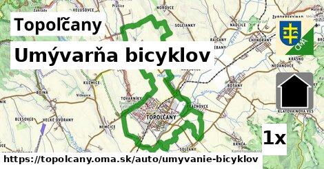 umývarňa bicyklov v Topoľčany