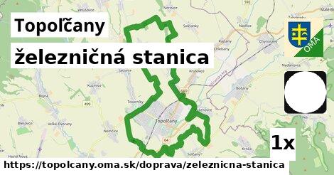 železničná stanica, Topoľčany