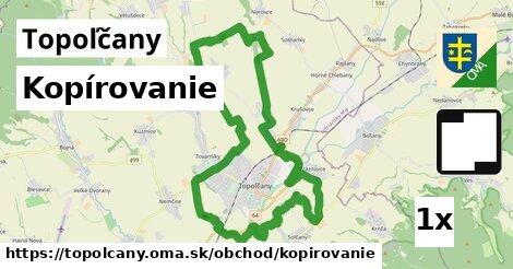 Kopírovanie, Topoľčany