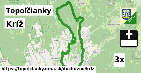 Kríž, Topoľčianky