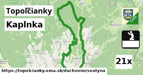 Kaplnka, Topoľčianky